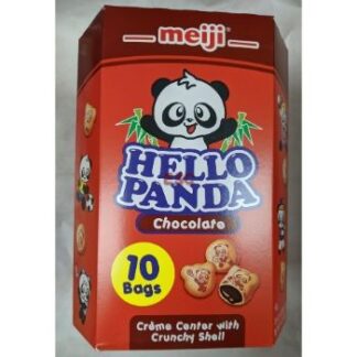 Meiji Brand Hello Panda Cookie Chocolate 你好熊猫饼(巧克力味)