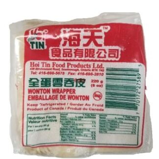Hai Tian Food Products Wonton Wrapper 海天 全蛋云吞皮