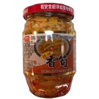 Wei-Chuan Chili Bamboo Shots in Soybean Oil 味全辣油香笋