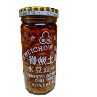 K Weichow Foods Brand Fermented Soy Bean in Chili Paste 合记贵州水豆豉