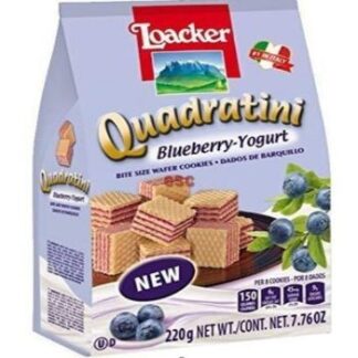 Loacker Brand Quadratini Blueberry-Yogurt