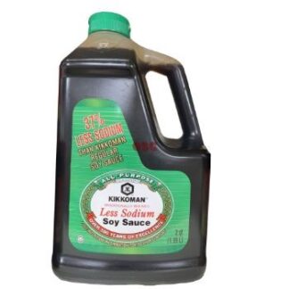 Kikkoman Soy Sauce (Less Sodium) 万字牌 少盐酱油