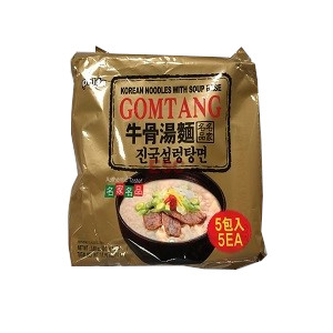 Paldo Gomtang Korean Noodles with Soup Base 牛骨湯麵