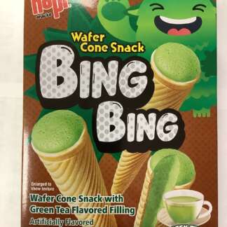 Hapi Bing Bing Cone Snack Green Tea Flavor
