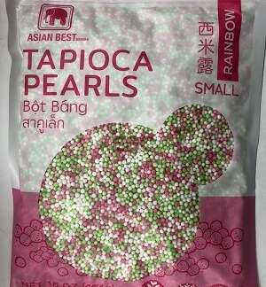 Asian Best Tapioca Pearls (Small, Rainbow) 西米露