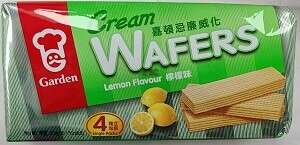 Garden Cream Wafers Lemon Flavour 嘉顿忌廉威化檸檬味