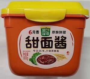 Sweet Bean Sauce 六月香 甜面醬