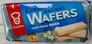 Garden Wafers Vanilla Flavored  嘉顿忌廉威化云呢嗱味
