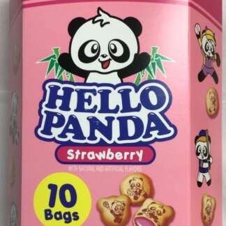 Meiji Hello Panda Strawberry Cookies 你好熊猫饼干(草莓味)