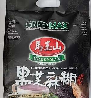 Green Max Black Sesame Cereal 黑芝麻糊
