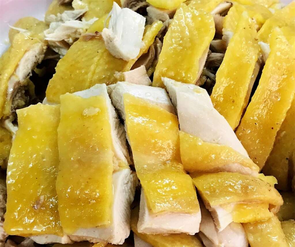 Steamed chicken (Whole – Cut)/ 白切鸡 (1只 – 切片) – ESC