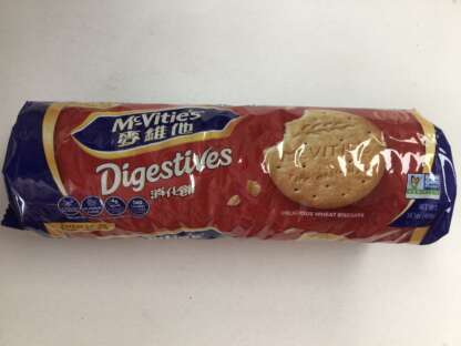 McVities digestive cookie 麦维他消化饼