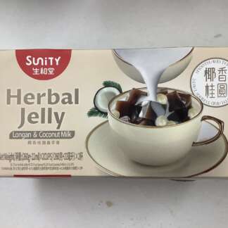 Herbal jelly longan coconut milk 生和堂椰香桂圓