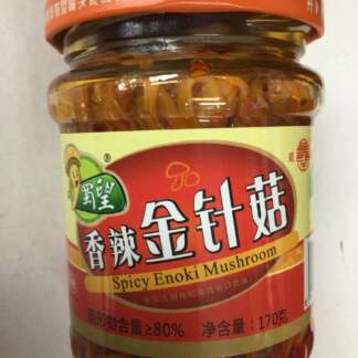 Spicy enoki mushroom 蜀望香辣金针菇