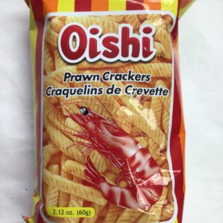 Oishi prawn crackers