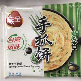 Spring onion flavor pancake 三全手抓饼葱香