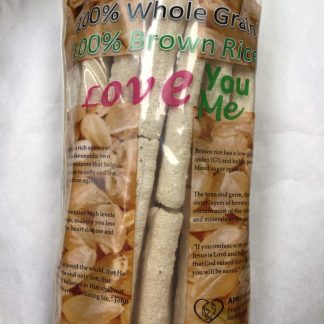 100% whole grain brown rice snack 黄米米饼