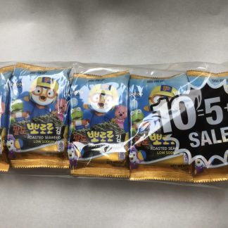 Roasted seaweed low sodium 10=5+5