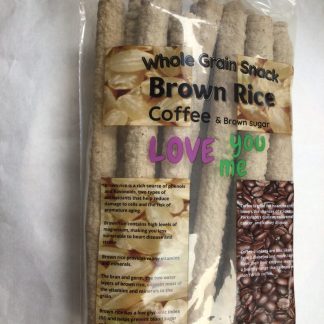 Whole grain snack brown rice coffee & brown sugar 咖啡味黄米米饼