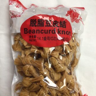 Beancurd knot 脱脂豆皮结