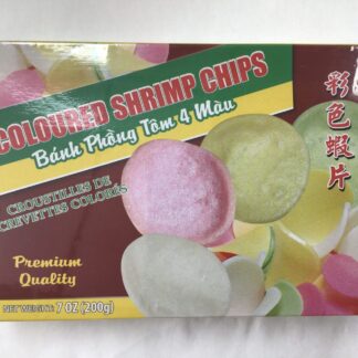 Colored shrimp chips 彩色虾片