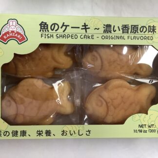 Fish shaped cake original flavored 魚仔烧蛋糕原味