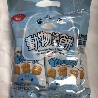 Nice choice biscuits yogurt flavor 九福動物造型饼